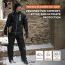 RefrigiWear Softshell Insulated Jacket, Rated to -60°F, Black, Small - Brand New