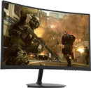 FIODIO 24" Curved 75Hz Refresh Rate Computer Monitor FHD 1080P 24C1F - Black - Like New