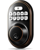 Veise Keyless Entry Door Lock, Electronic Keypad Deadbolt, Auto Lock - Bronze - Like New