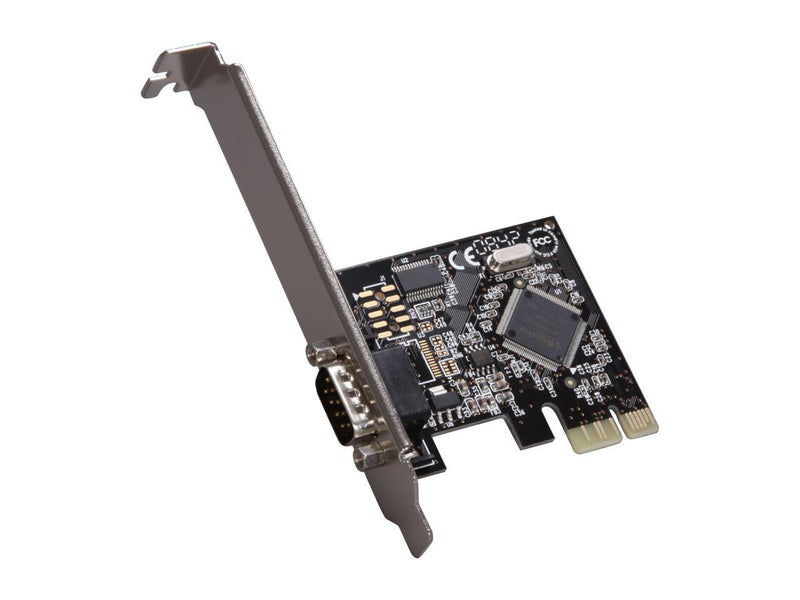 Syba Single Port RS-232 DB9 Serial PCI-e 2.0 x1 Expansion Card MCS9922