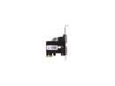 SYBA PCI-Express 2-Port DB9 RS232 Serial Card with Low Profile Bracket - RoHS