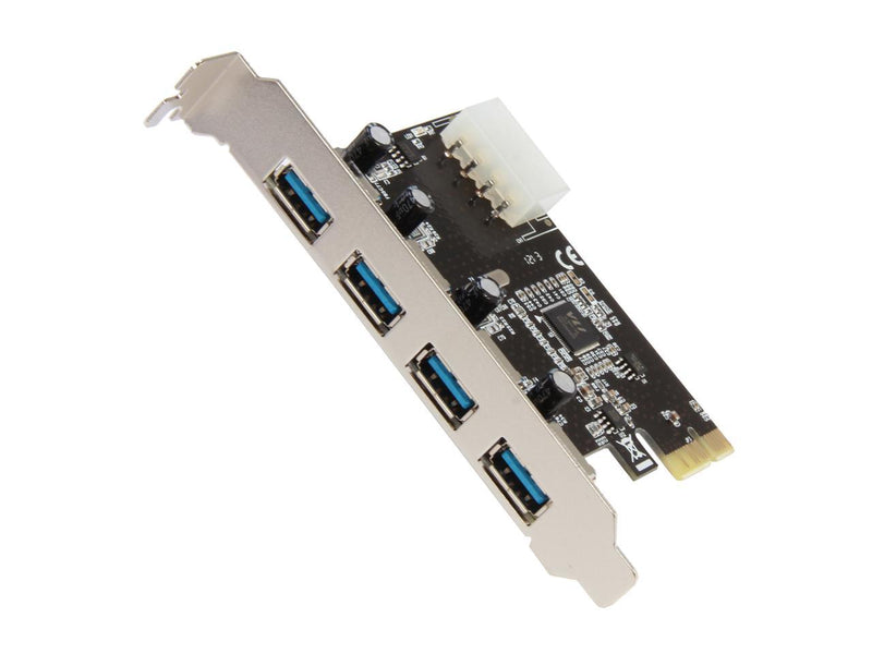 SYBA USB 3.0 4-port PCI-Express x1 Controller Card, VLI VL80x Chip Model