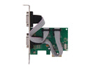 SYBA SI-PEX15037 2 Serial DB9 RS-232 Ports PCI-e x1 Card with Low Profile