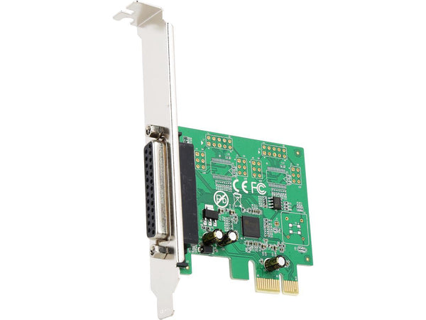 SYBA 1 Port DB25 Parallel Printer (LPT1) PCI-e 2.0 x1 Expansion Card -