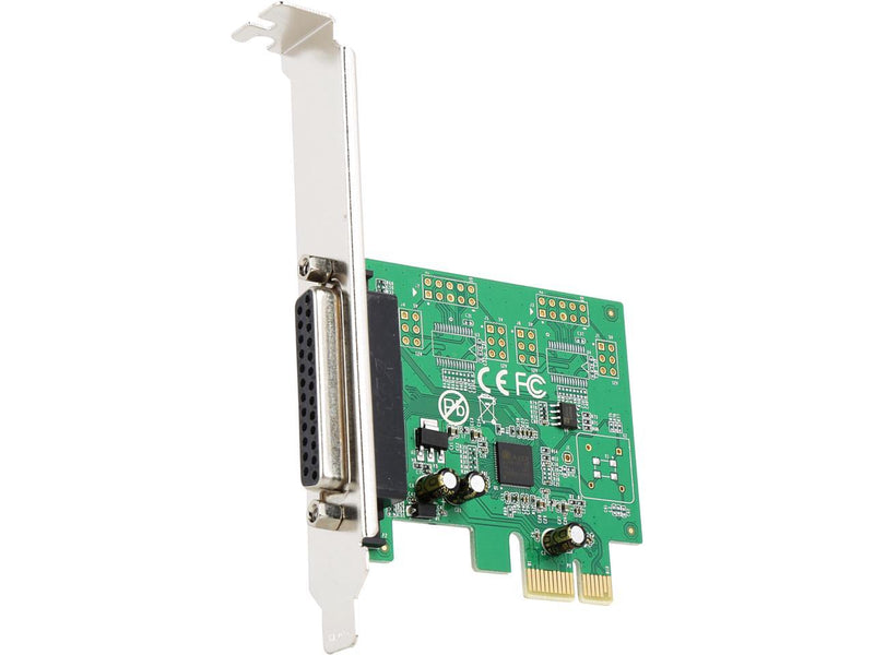 SYBA 1 Port DB25 Parallel Printer (LPT1) PCI-e 2.0 x1 Expansion Card -