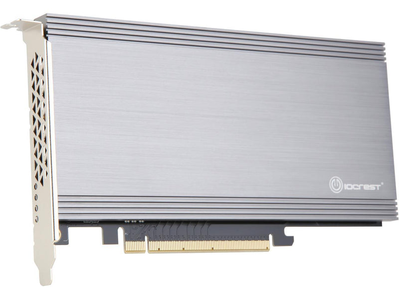 SYBA Dual M.2 NVMe Ports to PCIe 3.0 x16 Bifurcation Riser Controller - Support