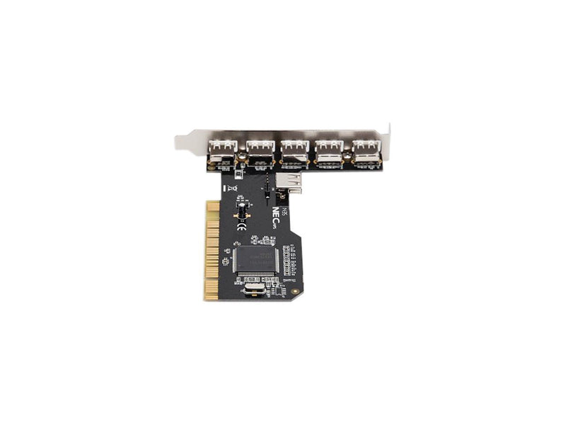Syba SD-NECU2-3E1I 4-port (3+1) USB 2.0 PCI Card, NEC Chipset