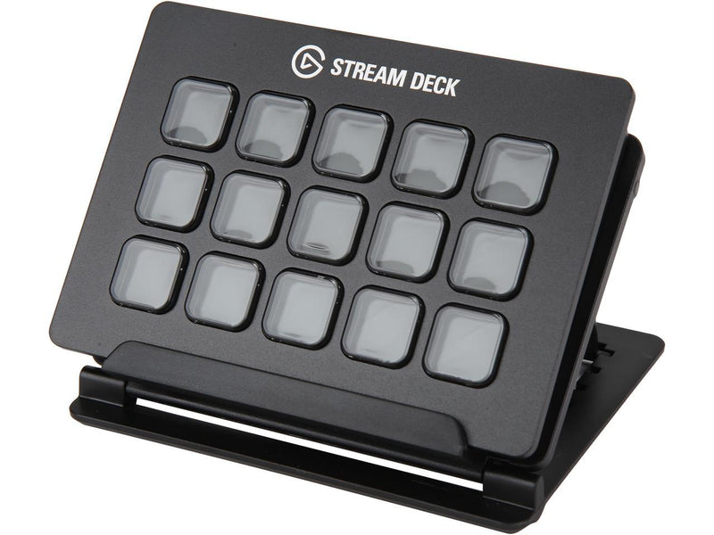 Elgato Stream Deck - Live Content Creation Controller with 15 Customizable LCD