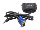 SIIG CE-VG0A11-S1 1 x 2 Compact VGA Splitter