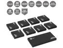 SIIG 1x8 HDMI Splitter Over Cat6 Extender with Loopout, IR, ARC & RS-232