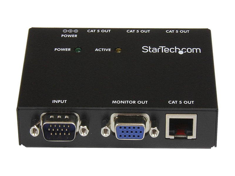 StarTech.com 4 Port VGA Video Extender over Cat 5 ST1214T