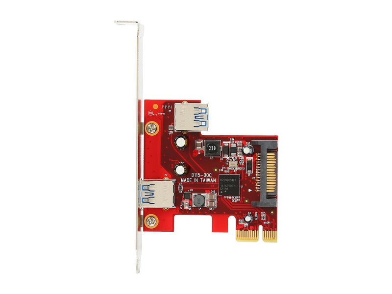 StarTech.com 2 port PCI Express SuperSpeed USB 3.0 Card Model PEXUSB3S11