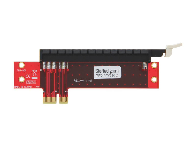 StarTech.com PCI Express X1 to X16 Low Profile Slot Extension Adapter Card Model