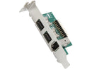 StarTech.com 3 Port 2b 1a 1394 Mini PCI Express FireWire Card Adapter Model