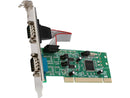 StarTech.com 2 Port PCI RS422/485 Serial Adapter Card with 161050 UART Model