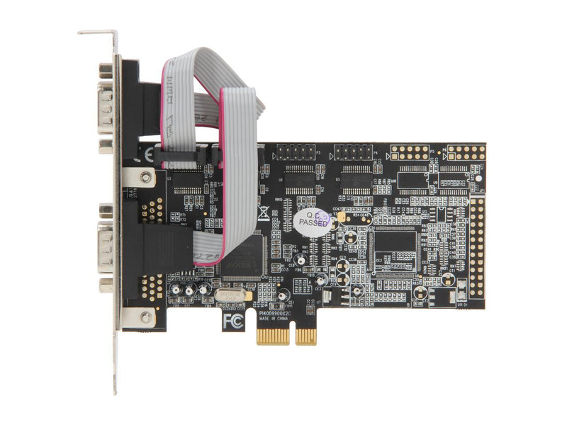 StarTech.com PEX4S553 4 Port Native PCI Express RS232 Serial Adapter Card with
