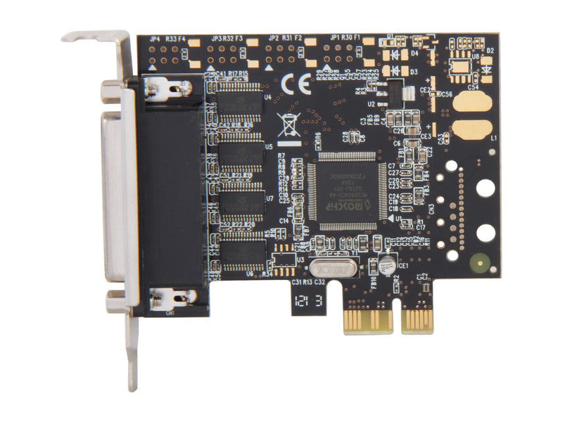 StarTech.com PEX4S553B 4 Port RS232 PCI Express Serial Card w/ Breakout Cable