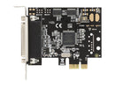 StarTech.com 2S1P PCI Express Serial Parallel Combo Card with Breakout Cable