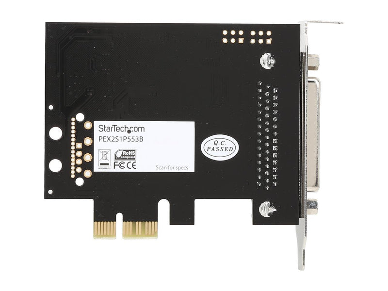 StarTech.com 2S1P PCI Express Serial Parallel Combo Card with Breakout Cable