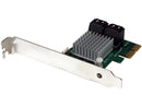 StarTech.com 4-Port PCI-Express SATA III 6Gbps RAID Controller Card Model