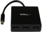 StarTech.com 3-Port Multi Monitor Adapter - Mini DisplayPort to DisplayPort