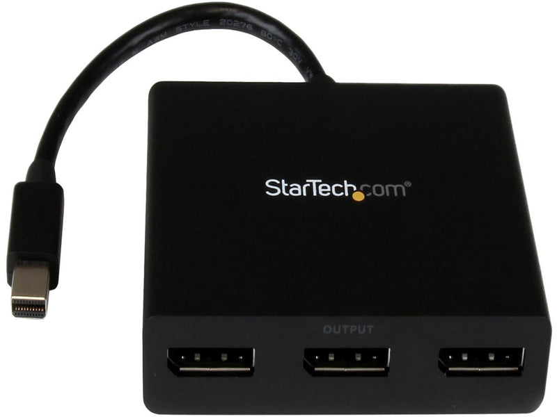 StarTech.com 3-Port Multi Monitor Adapter - Mini DisplayPort to DisplayPort