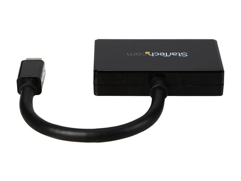 StarTech.com MDP2HDVGA Travel A/V adapter: 2-in-1 Mini DisplayPort to HDMI or