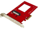 StarTech PEX4SFF8639 StarTech.com U.2 to PCIe Adapter - x4 PCIe - For 2.5" U.2