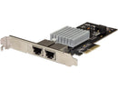 StarTech ST10GPEXNDPI Dual Port Network Card - PCIe 10G / NBASE-T - 5 Speed NIC