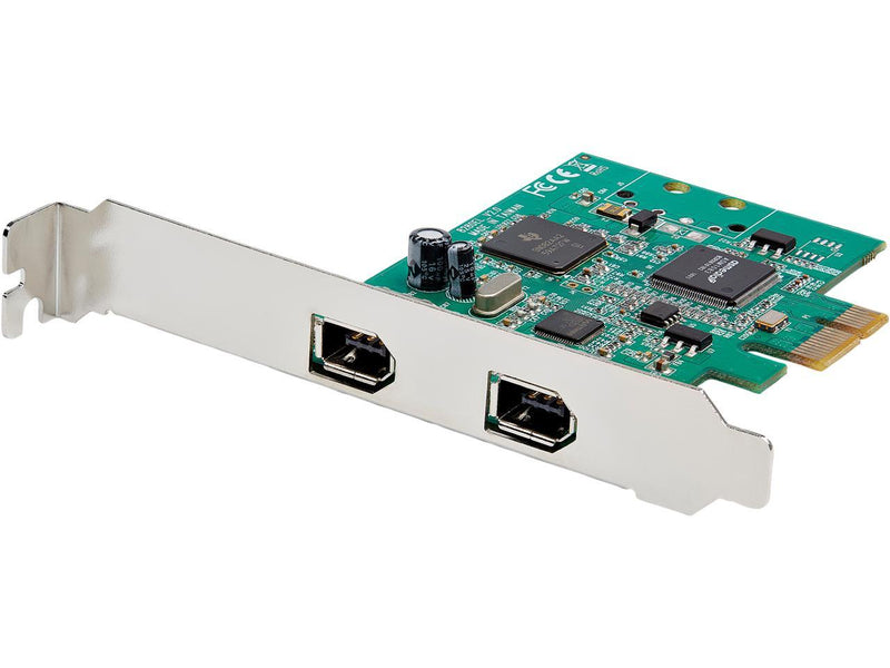 StarTech.com PEX1394A2V2 2 Port PCI Express FireWire Card - 1394a Firewire - TI