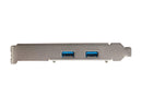 StarTech.com PEXUSB312A3 2-Port USB PCIe Card with 10Gbps/port - USB 3.1/3.2 Gen