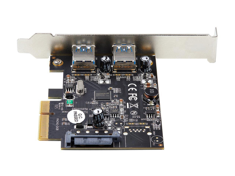 StarTech.com PEXUSB312A3 2-Port USB PCIe Card with 10Gbps/port - USB 3.1/3.2 Gen