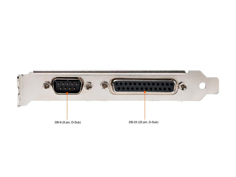 StarTech.com PEX1S1P950 PCIe Card with Serial and Parallel Port - PCI Express