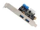 VANTEC 4-Port SuperSpeed USB 3.0 PCIe Host Card w/ Internal 20-Pin Connector