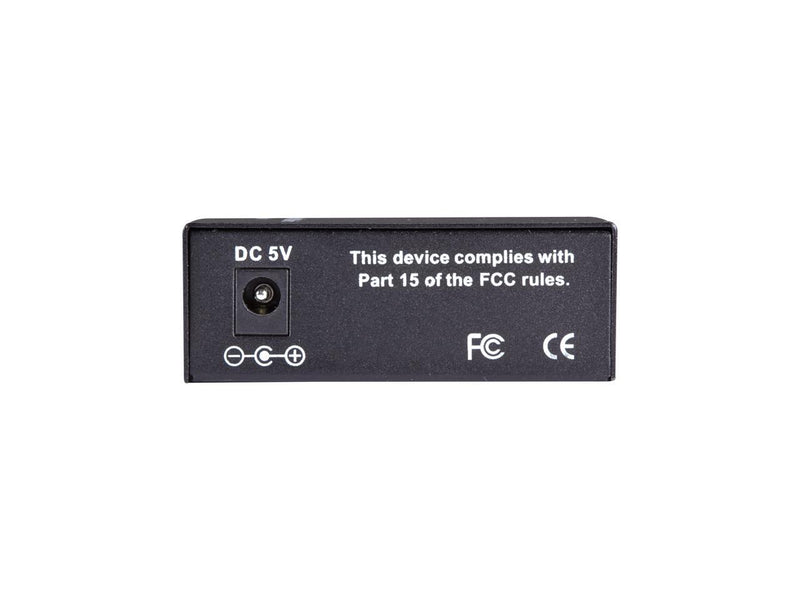 Black Box Pure Networking Gigabit Ethernet (1000-Mbps) Media Converter -
