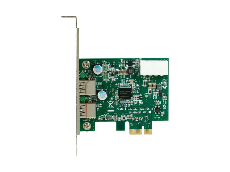 acomdata 2-Port SuperSpeed USB 3.0 PCI-Express Card Model ADPU3-PCIX