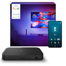 PHILIPS HUE PLAY HDMI SYNC BOX 8K, SYNCS UP TO 10 LIGHTS BRIDGE 579755 - BLACK - Like New
