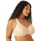 Wacoal Women's Basic Beauty Contour T-Shirt Bra + Bra Extender Natural Nude 38DD - Brand New