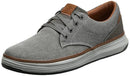 65981 SKECHERS Men's Moreno Canvas Oxford Shoe, Beige, Size 11 US - Like New