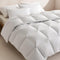 Saisier Feather Down Comforter Twin 68x90" Down Duvet 8 Tabs TC20-W-TWIN - White Like New