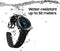SAMSUNG Gear Sport Smartwatch Bluetooth Silicone Band SM-R600NZKAXAR - Black Like New