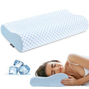 YLEKTO CERVICAL PILLOW FOR NECK PAIN RELIEF, CONTOUR MEMORY FOAM PILLOWS - Like New