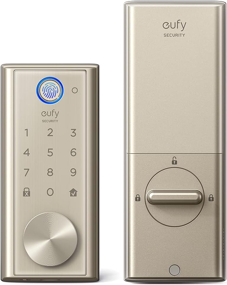 eufy Security E130 Smart Lock Touch T8510 - NICKEL/GOLD - Scratch & Dent