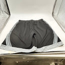 JUMP START JUMPSTART BLACK SILVER STRIPES BASKETBALL SHORT - L - BLACK/ SILVER - Brand New