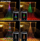 PROBRO Smart Christmas Lights, Static & Dynamic Modes, 245 LEDs, Multicolor - Like New