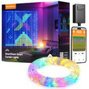 SMARTDAWN 900 RGB LEDS SMART CURTAIN LIGHTS WITH GIF 6.6X6.6FT MULTICOLOR - Brand New