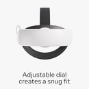 META QUEST ELITE STRAP WITH BATTERY WORKS WITH META QUEST 3/3S - WHITE - Like New