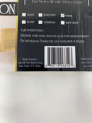 SALLY TEXTILES HOUSTON SOLID BLACKOUT WINDOW PANEL - WHITE - Like New