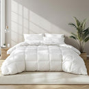 BEAUTYREST KING TENCEL COTTON BLEND LIGHT WARMTH BREATHABLE RDS DOWN - WHITE - Like New