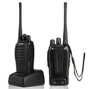 PXTON WALKIE TALKIES RECHARGEABLE LONG RANGE TWO-WAY RADIOS WITH EARPIECES Like New